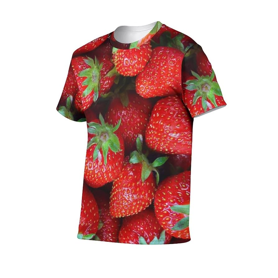 フルーツ柄　果物柄　イチゴ柄　総柄　Tシャツ　カットソー 楽天市場】フルーツ柄（Tシャツ・カットソー｜トップス